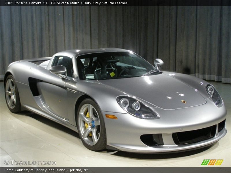 GT Silver Metallic / Dark Grey Natural Leather 2005 Porsche Carrera GT