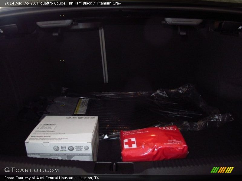 Brilliant Black / Titanium Gray 2014 Audi A5 2.0T quattro Coupe