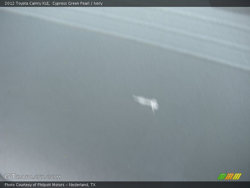 Cypress Green Pearl / Ivory 2012 Toyota Camry XLE