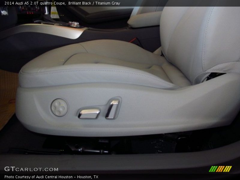 Brilliant Black / Titanium Gray 2014 Audi A5 2.0T quattro Coupe