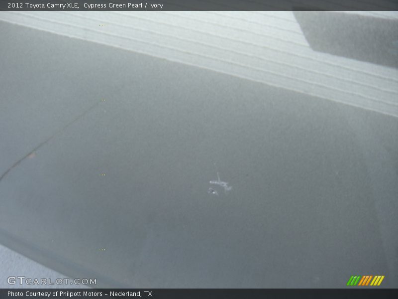 Cypress Green Pearl / Ivory 2012 Toyota Camry XLE