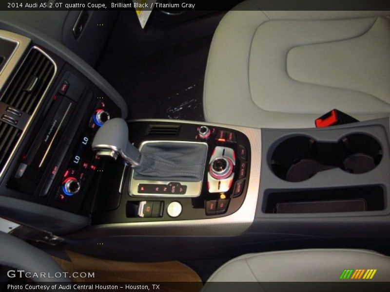 Brilliant Black / Titanium Gray 2014 Audi A5 2.0T quattro Coupe