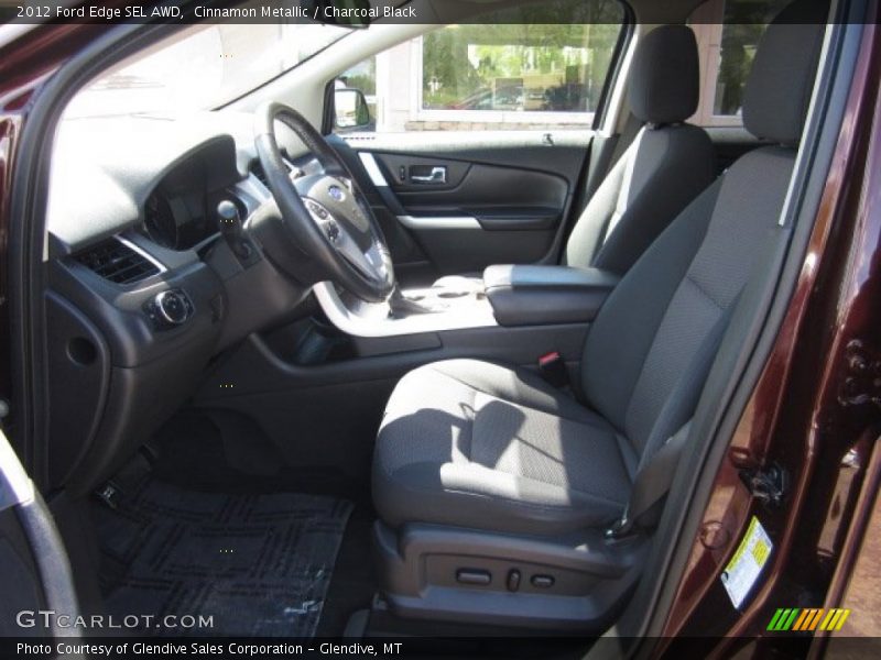 Cinnamon Metallic / Charcoal Black 2012 Ford Edge SEL AWD