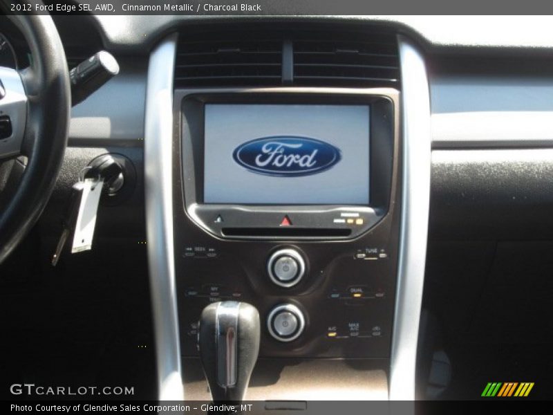 Cinnamon Metallic / Charcoal Black 2012 Ford Edge SEL AWD