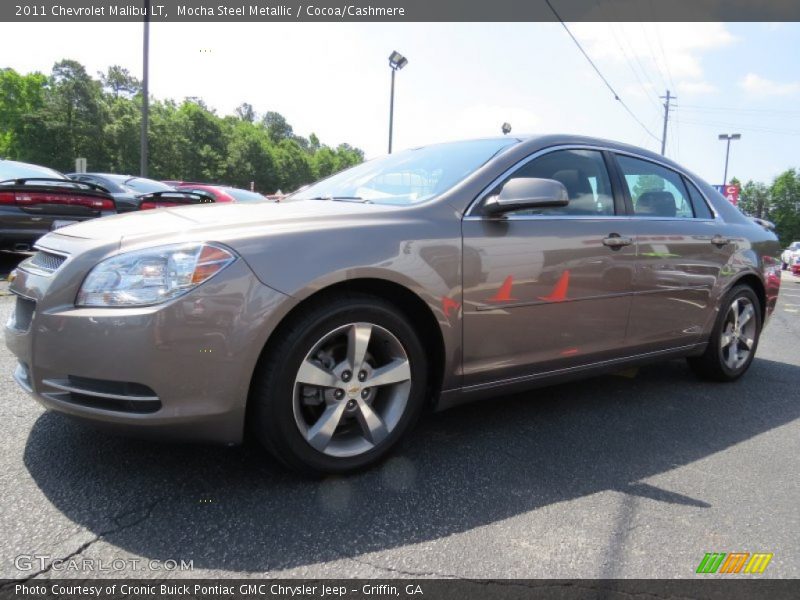 Mocha Steel Metallic / Cocoa/Cashmere 2011 Chevrolet Malibu LT