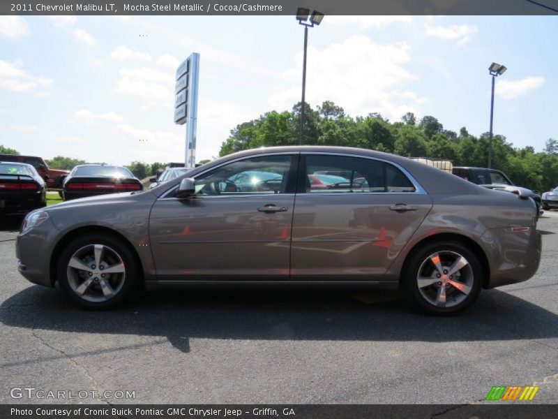 Mocha Steel Metallic / Cocoa/Cashmere 2011 Chevrolet Malibu LT