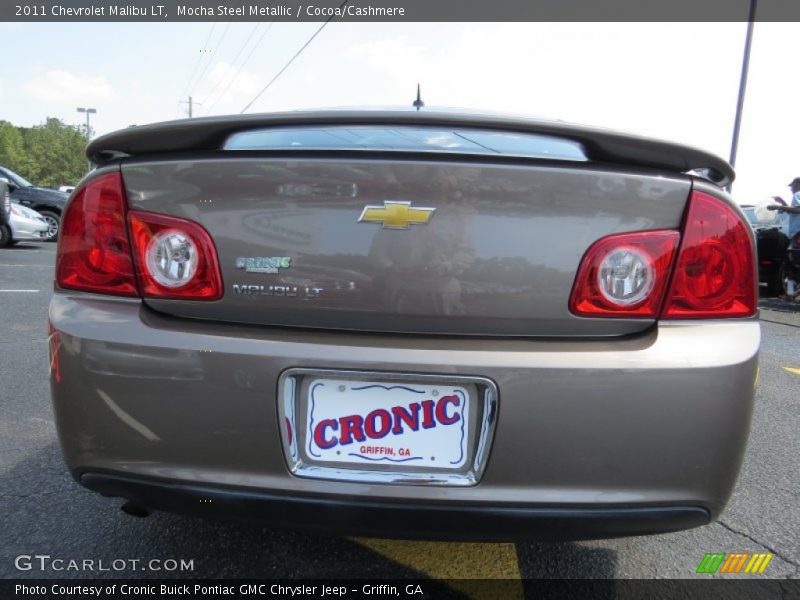 Mocha Steel Metallic / Cocoa/Cashmere 2011 Chevrolet Malibu LT