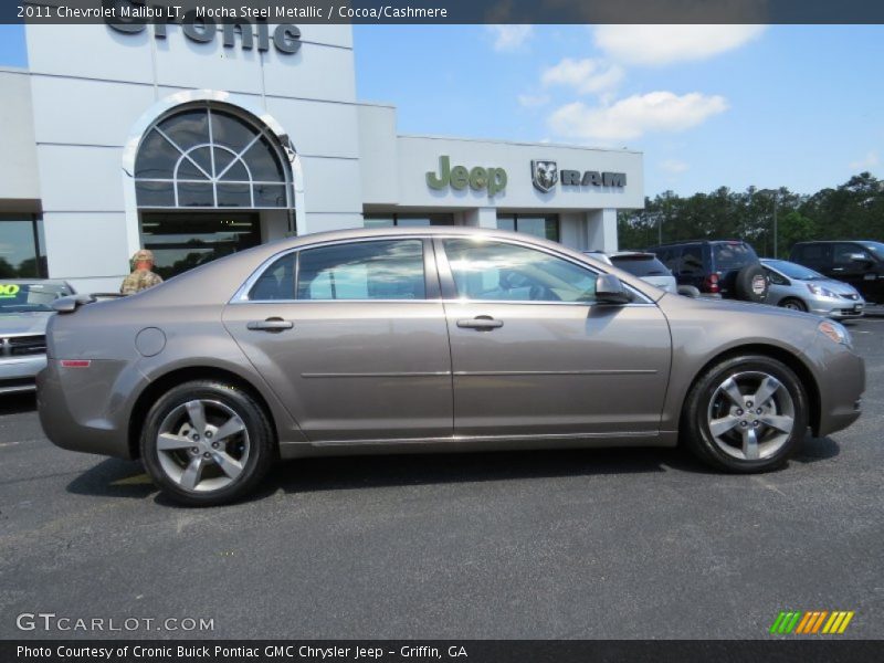 Mocha Steel Metallic / Cocoa/Cashmere 2011 Chevrolet Malibu LT