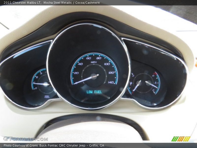 Mocha Steel Metallic / Cocoa/Cashmere 2011 Chevrolet Malibu LT