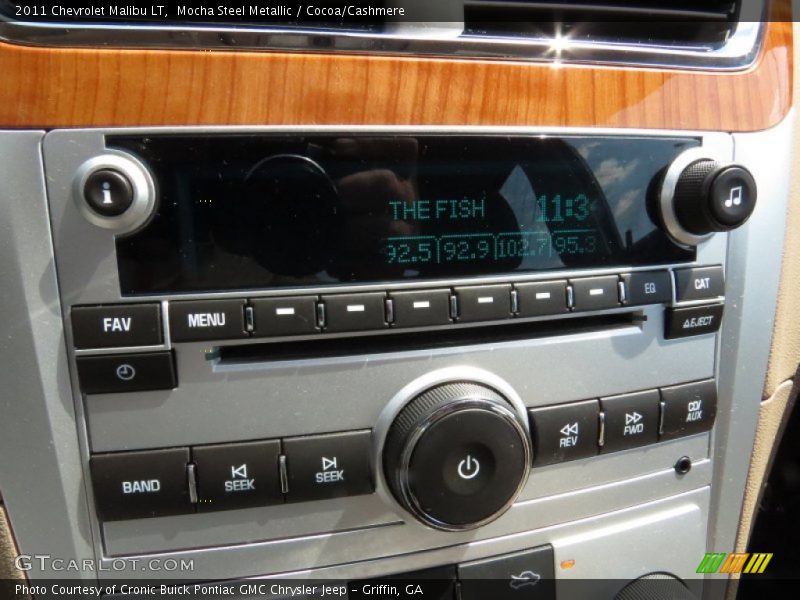 Mocha Steel Metallic / Cocoa/Cashmere 2011 Chevrolet Malibu LT