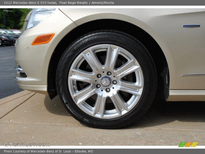 Pearl Beige Metallic / Almond/Mocha 2012 Mercedes-Benz E 350 Sedan