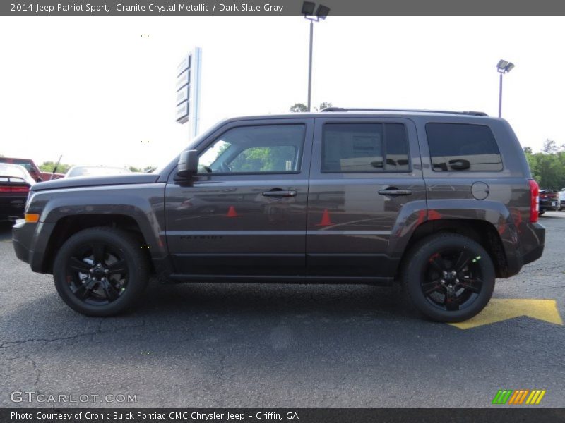 Granite Crystal Metallic / Dark Slate Gray 2014 Jeep Patriot Sport
