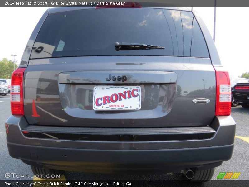 Granite Crystal Metallic / Dark Slate Gray 2014 Jeep Patriot Sport