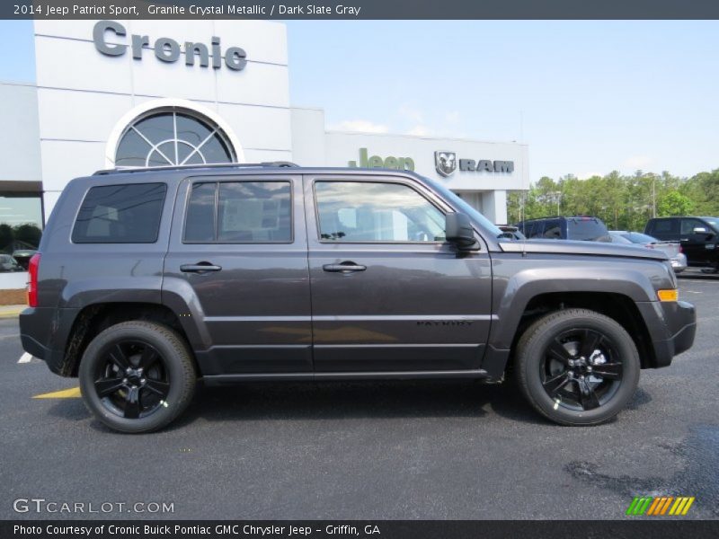 Granite Crystal Metallic / Dark Slate Gray 2014 Jeep Patriot Sport