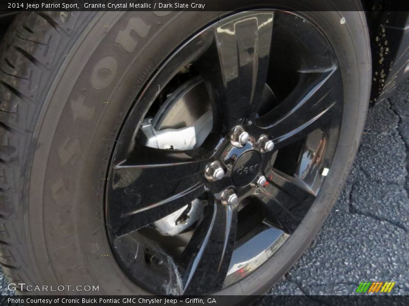 Granite Crystal Metallic / Dark Slate Gray 2014 Jeep Patriot Sport