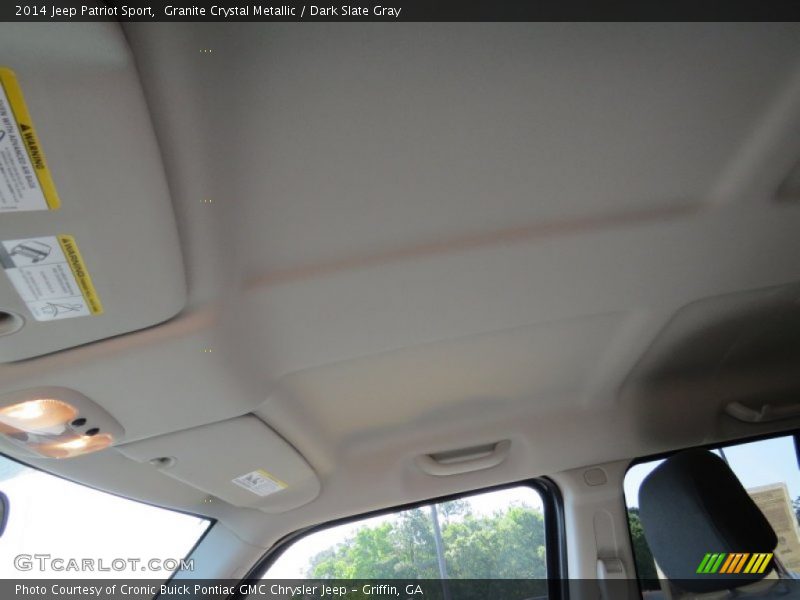 Granite Crystal Metallic / Dark Slate Gray 2014 Jeep Patriot Sport