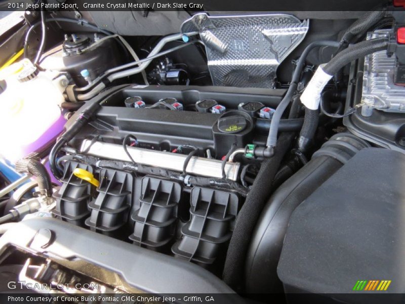 Granite Crystal Metallic / Dark Slate Gray 2014 Jeep Patriot Sport
