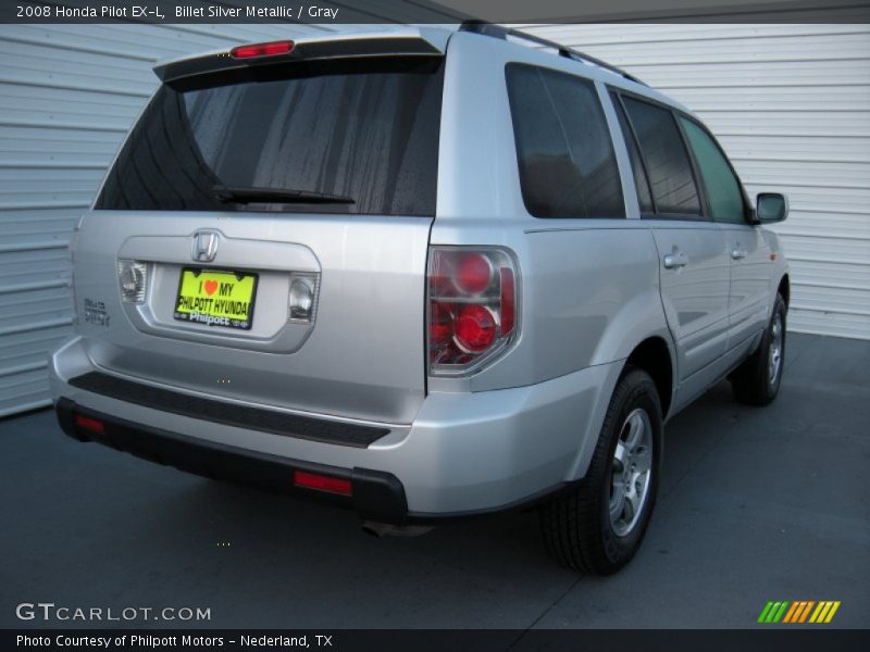 Billet Silver Metallic / Gray 2008 Honda Pilot EX-L