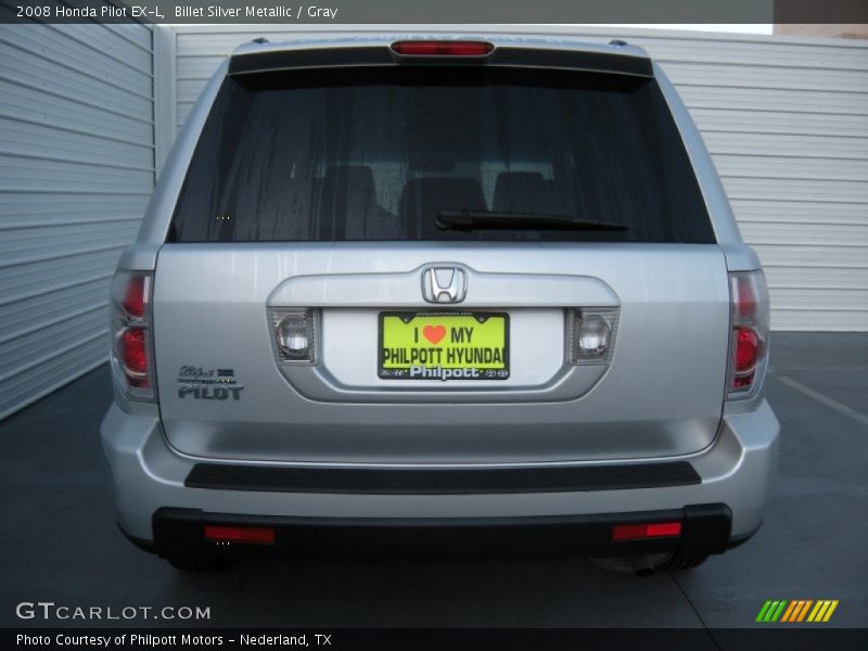 Billet Silver Metallic / Gray 2008 Honda Pilot EX-L