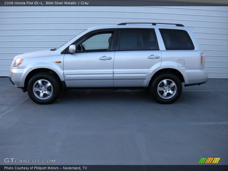 Billet Silver Metallic / Gray 2008 Honda Pilot EX-L