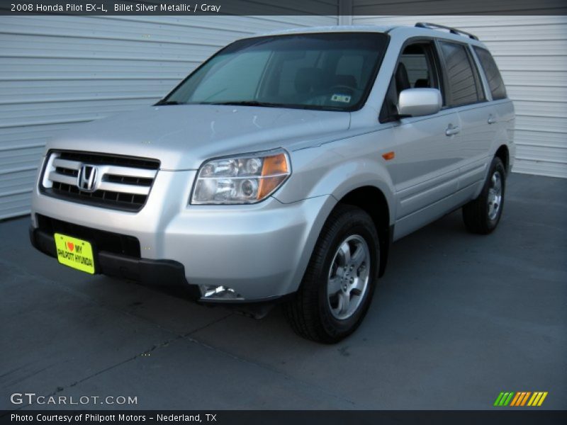 Billet Silver Metallic / Gray 2008 Honda Pilot EX-L