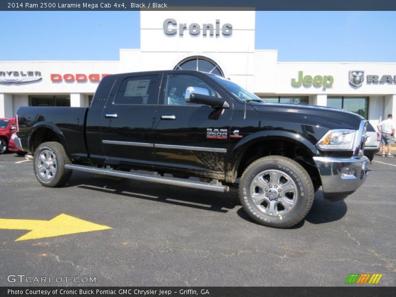 Black / Black 2014 Ram 2500 Laramie Mega Cab 4x4