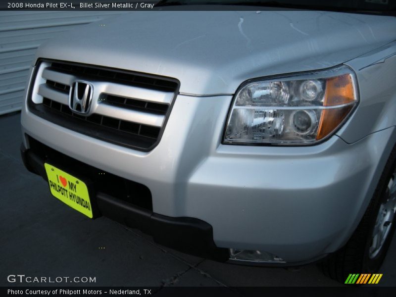 Billet Silver Metallic / Gray 2008 Honda Pilot EX-L