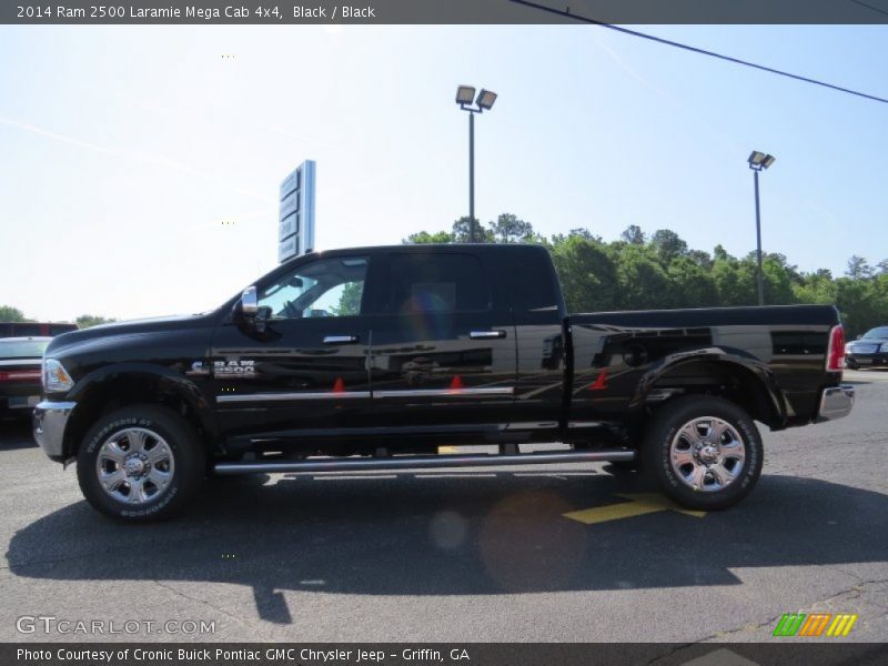 Black / Black 2014 Ram 2500 Laramie Mega Cab 4x4