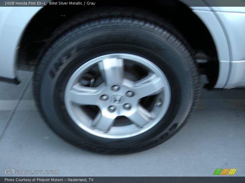 Billet Silver Metallic / Gray 2008 Honda Pilot EX-L
