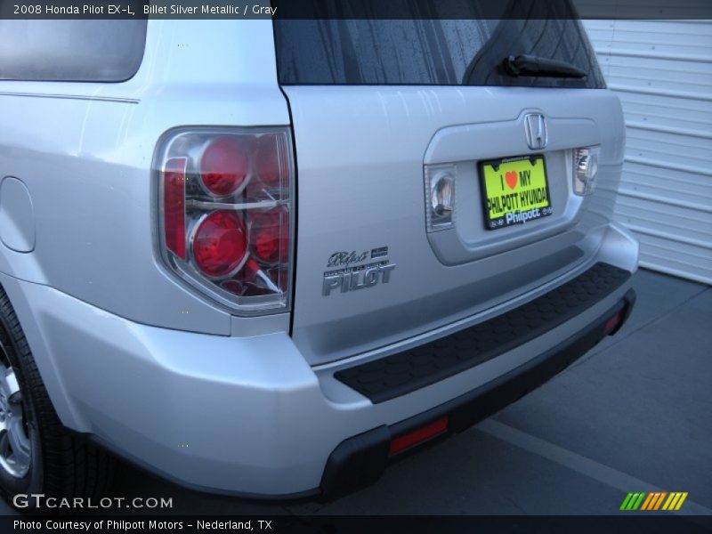 Billet Silver Metallic / Gray 2008 Honda Pilot EX-L