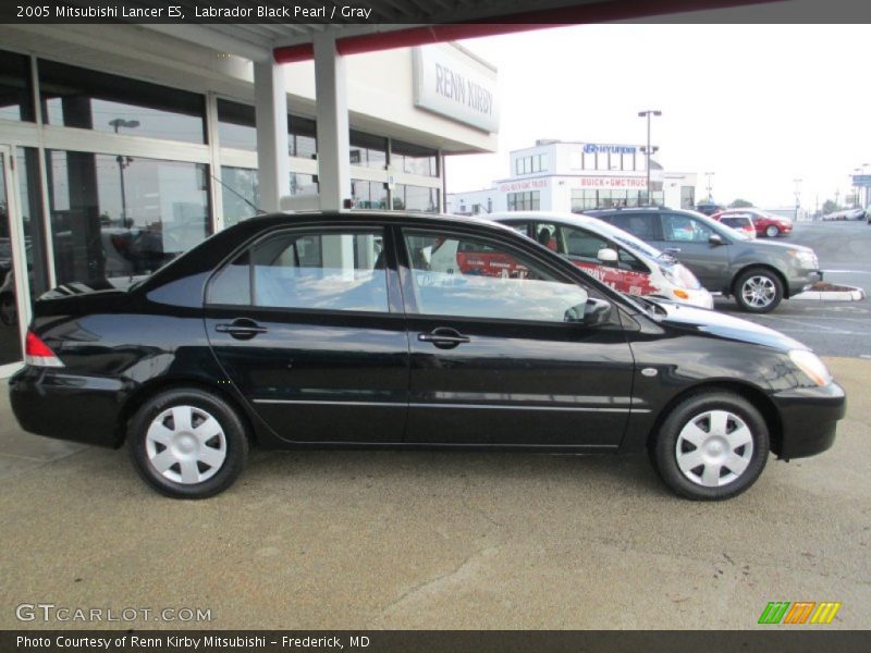 Labrador Black Pearl / Gray 2005 Mitsubishi Lancer ES