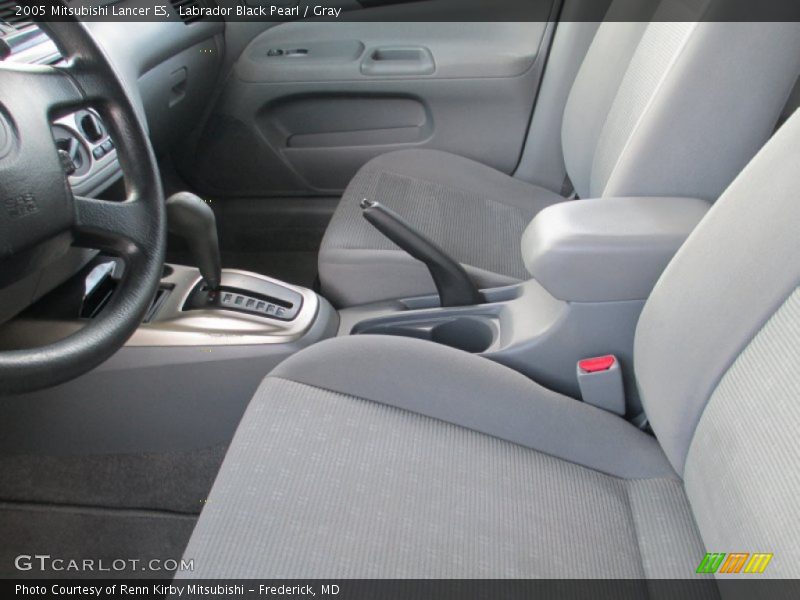 Labrador Black Pearl / Gray 2005 Mitsubishi Lancer ES