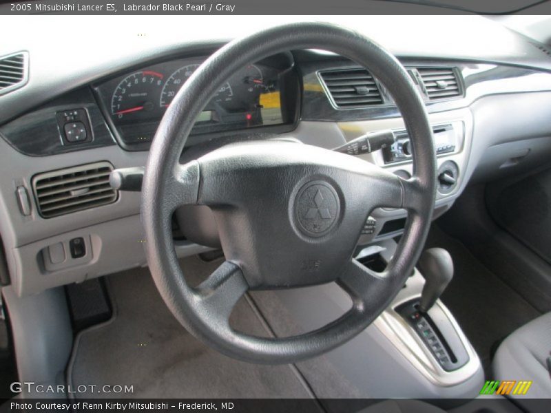Labrador Black Pearl / Gray 2005 Mitsubishi Lancer ES