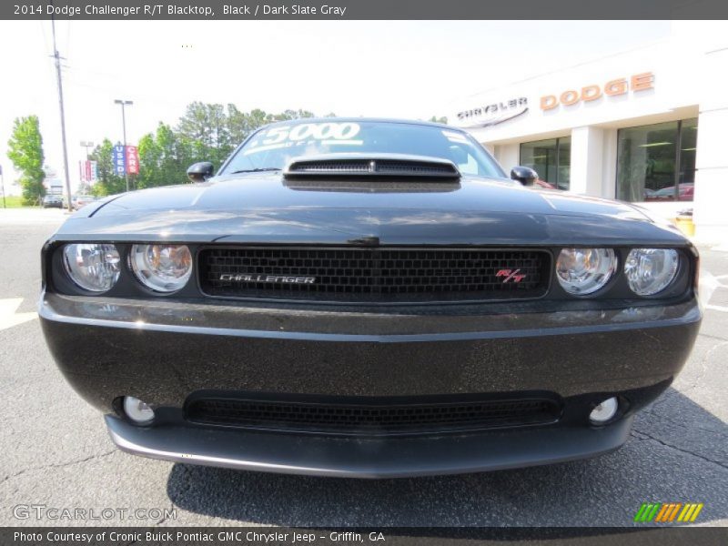 Black / Dark Slate Gray 2014 Dodge Challenger R/T Blacktop