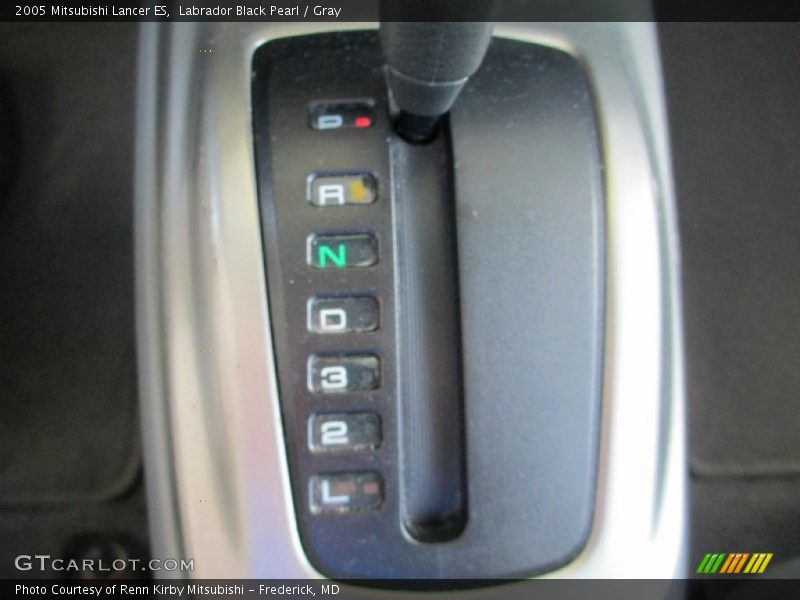 Labrador Black Pearl / Gray 2005 Mitsubishi Lancer ES