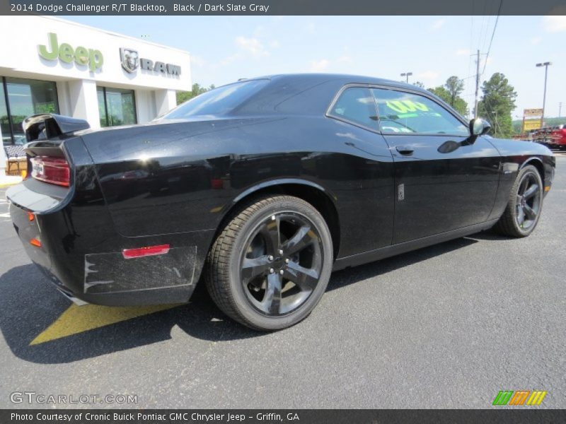 Black / Dark Slate Gray 2014 Dodge Challenger R/T Blacktop