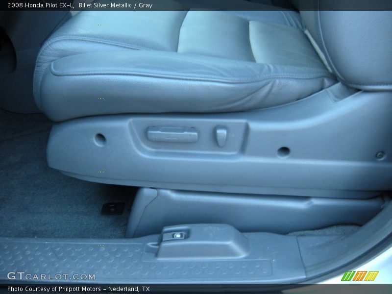 Billet Silver Metallic / Gray 2008 Honda Pilot EX-L