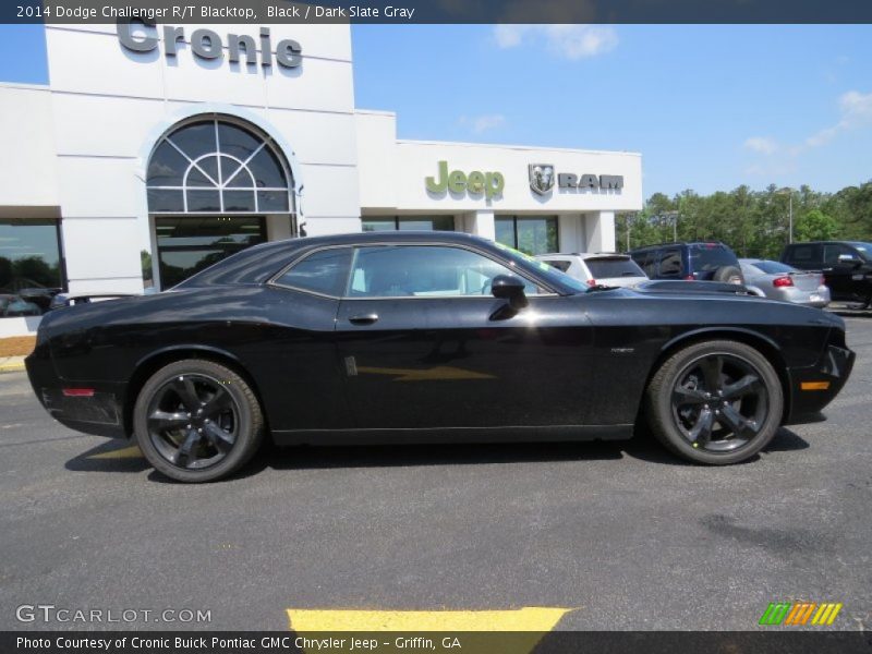 Black / Dark Slate Gray 2014 Dodge Challenger R/T Blacktop