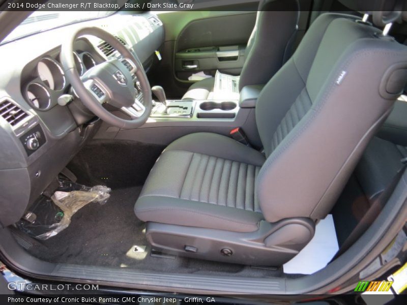 Black / Dark Slate Gray 2014 Dodge Challenger R/T Blacktop