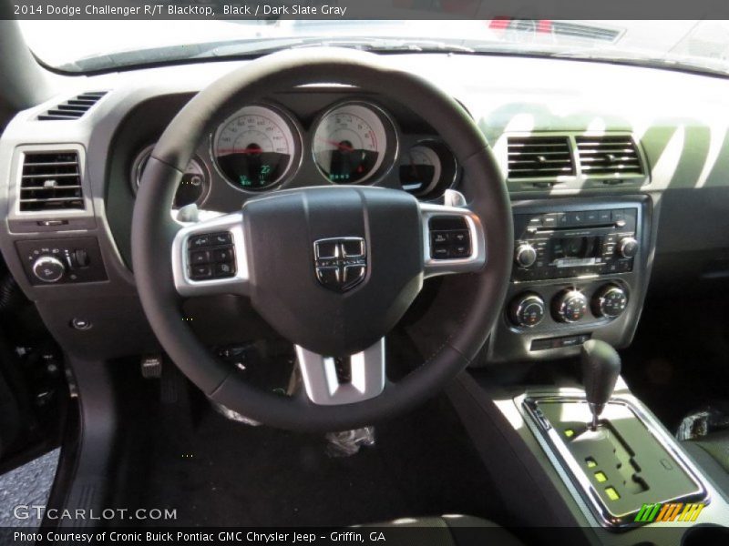 Black / Dark Slate Gray 2014 Dodge Challenger R/T Blacktop