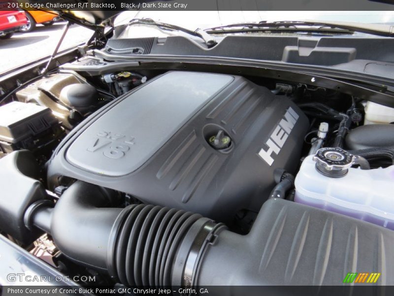 Black / Dark Slate Gray 2014 Dodge Challenger R/T Blacktop