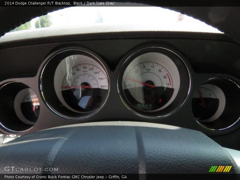 Black / Dark Slate Gray 2014 Dodge Challenger R/T Blacktop