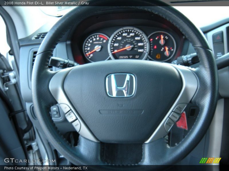 Billet Silver Metallic / Gray 2008 Honda Pilot EX-L