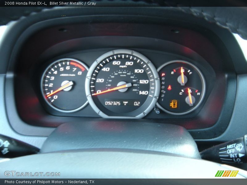 Billet Silver Metallic / Gray 2008 Honda Pilot EX-L
