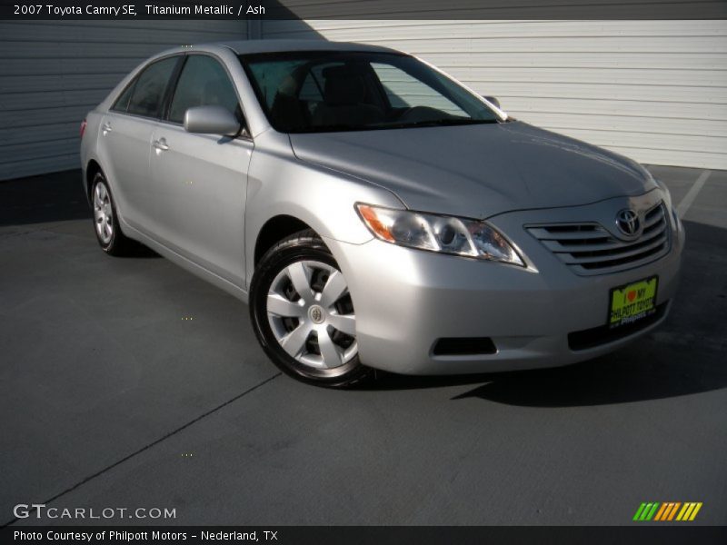 Titanium Metallic / Ash 2007 Toyota Camry SE