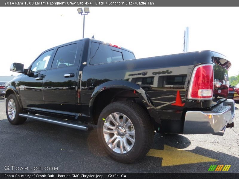 Black / Longhorn Black/Cattle Tan 2014 Ram 1500 Laramie Longhorn Crew Cab 4x4