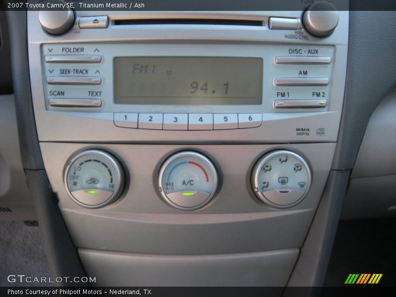 Titanium Metallic / Ash 2007 Toyota Camry SE