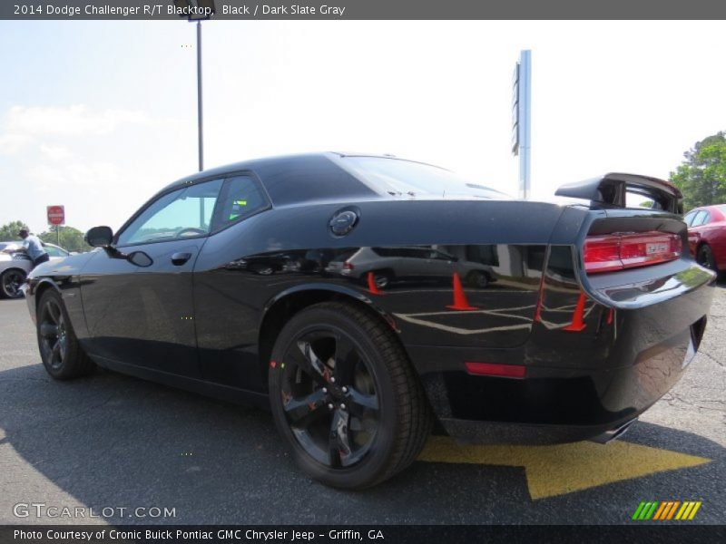 Black / Dark Slate Gray 2014 Dodge Challenger R/T Blacktop