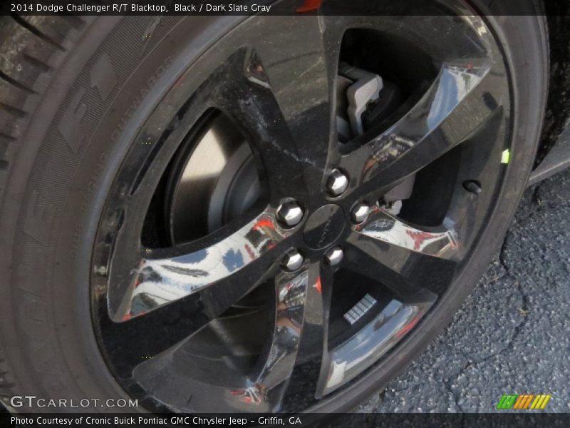 Black / Dark Slate Gray 2014 Dodge Challenger R/T Blacktop
