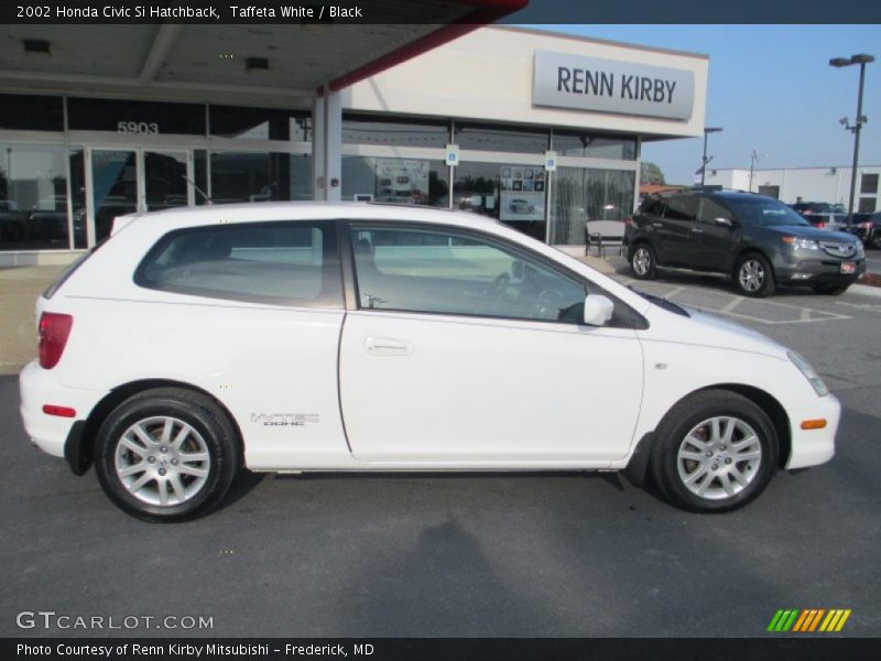 Taffeta White / Black 2002 Honda Civic Si Hatchback